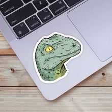 Load image into Gallery viewer, Big Moods - Velociraptor Dinosaur Sticker