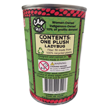 Load image into Gallery viewer, Canned Gifts - Canned Ladybug - Bug Insect Plush Gift in Can w/Jokes