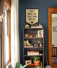 Load image into Gallery viewer, Oxford Pennant - Don't Wash The Cast Iron Skillet Camp Flag • Jason Isbell x Oxford Pennant