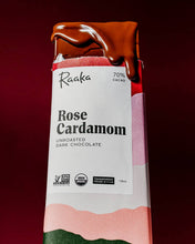 Load image into Gallery viewer, Raaka Chocolate - 70% Rose Cardamom Bar - Mother's Day & Easter Limited Batch