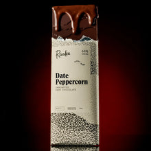 Load image into Gallery viewer, Raaka Chocolate - Date Peppercorn Chocolate Bar - Limited - Cane Sugar Free