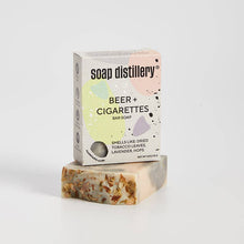Load image into Gallery viewer, Soap Distillery - Beer + Cigarettes Bar Soap