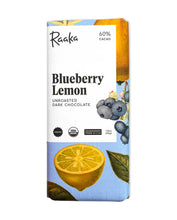 Load image into Gallery viewer, Raaka Chocolate - 60% Blueberry Lemon Bar - Spring Easter Limited Batch