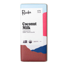 Load image into Gallery viewer, Raaka Chocolate - 60% Coconut Milk Chocolate Bar