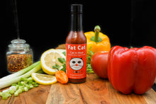 Load image into Gallery viewer, Fat Cat - Cat In Heat Chipotle-Ghost Pepper Hot Sauce (full case-12ct)