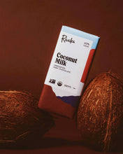 Load image into Gallery viewer, Raaka Chocolate - 60% Coconut Milk Chocolate Bar