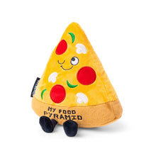 Load image into Gallery viewer, Punchkins - "My Food Pyramid" Novelty Plush Pizza Gift