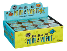 Load image into Gallery viewer, Toysmith - Prank U! Joke-In-A-Jar Poop & Vomit