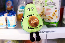 Load image into Gallery viewer, Punchkins - "I'm The Good Kind Of Fat" Novelty Plush Avocado Gift