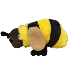 Load image into Gallery viewer, Canned Gifts - Queenie the Canned Bumblebee - Eco-Friendly Recycled Plush
