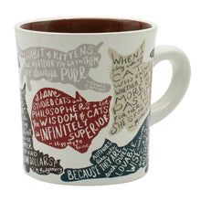 Load image into Gallery viewer, Unemployed Philosophers Guild - Literature Cat Quotes Coffee Mug