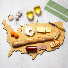 Load image into Gallery viewer, Totally Bamboo - XXL Destination USA Cutting & Charcuterie Board, 30" x 19"