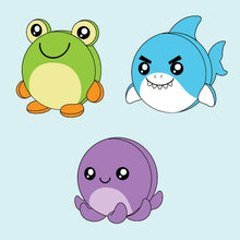 Load image into Gallery viewer, Novelty Brands - Smoosh Pets Soft Squishy Plush Ball Assortment - 12/Display