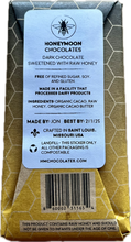 Load image into Gallery viewer, Honeymoon Chocolates - 77% Semuliki Forest Uganda Raw Honey Dark Chocolate Bar