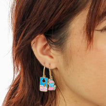 Load image into Gallery viewer, Yellow Owl Workshop - Self-Care Bubble Bath Earrings - Gold Statement Jewelry