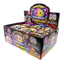 Load image into Gallery viewer, Novelty Brands - Fun Doh Mystery Dumpling Squishies | 12-Piece Retail Display