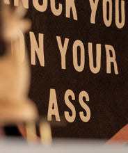 Load image into Gallery viewer, Oxford Pennant - Let Love Knock You On Your Ass Camp Flag • Jason Isbell x Oxford Pennant