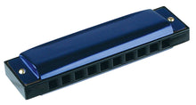 Load image into Gallery viewer, Toysmith - Neato! 4" Metal Harmonica, 10 Holes, Hinged Box, Asst Colors