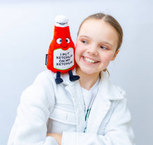 Load image into Gallery viewer, Punchkins - Ketchup Plushie, Just Kiddin' Plush for kids and tweens