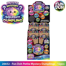 Load image into Gallery viewer, Novelty Brands - Fun Doh Squishy Mystery Mini Petite 2.5" Dumpling Toy