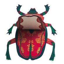 Load image into Gallery viewer, East End Press - SCARAB BEETLE GREETING CARD