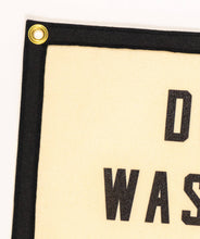 Load image into Gallery viewer, Oxford Pennant - Don't Wash The Cast Iron Skillet Camp Flag • Jason Isbell x Oxford Pennant