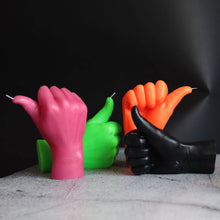 Load image into Gallery viewer, 54 Celsius - CandleHand "Thumbs Up" Candle - Handmade, Real Skin Texture