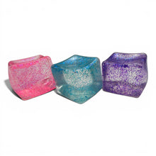 Load image into Gallery viewer, K & S WHOLESALE INC - Assorted Glitter Squishy Cube 12ct PDQ