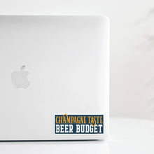Load image into Gallery viewer, Good Southerner - Champagne Taste Beer Budget Sticker