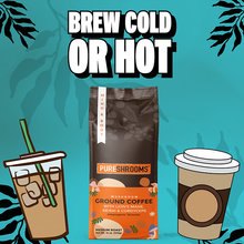 Load image into Gallery viewer, PureShrooms Inc. - PureShrooms Mind & Body Mushroom Ground Coffee