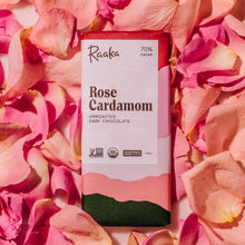 Load image into Gallery viewer, Raaka Chocolate - 70% Rose Cardamom Bar - Mother's Day & Easter Limited Batch