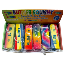 Load image into Gallery viewer, Auraquise - Realistic Rainbow Colorful Butter Stick Squishy Slow Rising Stress Relief Sensory Fidget Toy