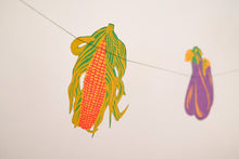Load image into Gallery viewer, East End Press - VEGETABLE SEWN GARLAND