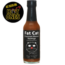 Load image into Gallery viewer, Fat Cat - Chairman Meow’s Revenge Scorpion Pepper Hot Sauce (12 ct)