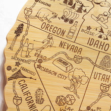 Load image into Gallery viewer, Totally Bamboo - XXL Destination USA Cutting & Charcuterie Board, 30" x 19"