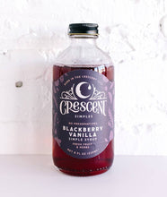 Load image into Gallery viewer, Crescent Simples - Blackberry Vanilla Simple Syrup