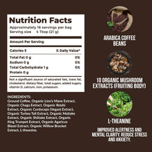 Load image into Gallery viewer, PureShrooms Inc. - PureShrooms Perfect 10 Mushroom Ground Coffee