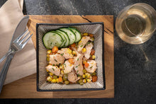 Load image into Gallery viewer, Cole's Seafood - Patagonian Smoked Salmon Fillet w. Veggies Open & Eat Meal