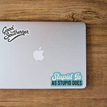 Load image into Gallery viewer, Good Southerner - Stupid Is As Stupid Does Sticker