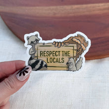 Load image into Gallery viewer, Big Moods - Respect The Locals Wildlife Sticker