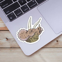 Load image into Gallery viewer, Big Moods - Triceratops Dinosaur Sticker