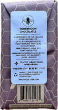 Load image into Gallery viewer, Honeymoon Chocolates - 41% Blueberry + Lavender Raw Honey White Chocolate Bar
