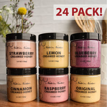 Load image into Gallery viewer, Nate's Nectar - Creamed Honey 24 Pack