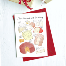 Load image into Gallery viewer, Big Moods - I Hope This Card Isn't Too Cheesy