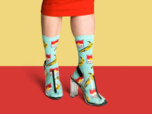 Load image into Gallery viewer, Women's - Pop Art Crew Socks