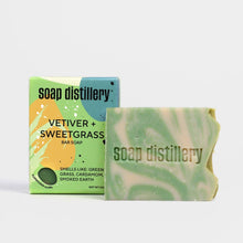 Load image into Gallery viewer, Soap Distillery - Vetiver + Sweetgrass Bar Soap