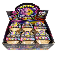 Load image into Gallery viewer, Novelty Brands - Fun Doh Mystery Dumpling Squishies | 12-Piece Retail Display