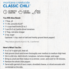 Load image into Gallery viewer, Anderson House | Frontier Soups - Montana Creekside Classic Chili Mix