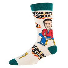 Load image into Gallery viewer, OoohYeah Socks/Sock It Up/OoohGeez Slippers - You Are Special | Men's Cotton Crew Funny Socks