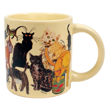 Load image into Gallery viewer, Unemployed Philosophers Guild - Cats of Classical Art Coffee Mug